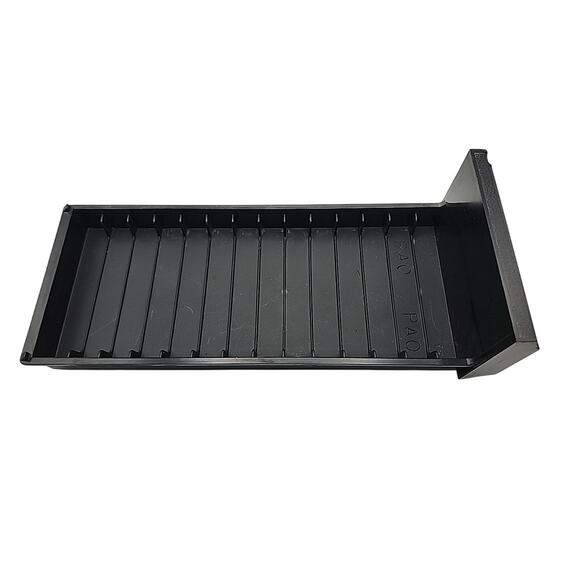 Vtg. Faux Wood Grain Audio Cassette Replacement Drawer Holds 14 Cassette Tapes - Picture 4 of 7